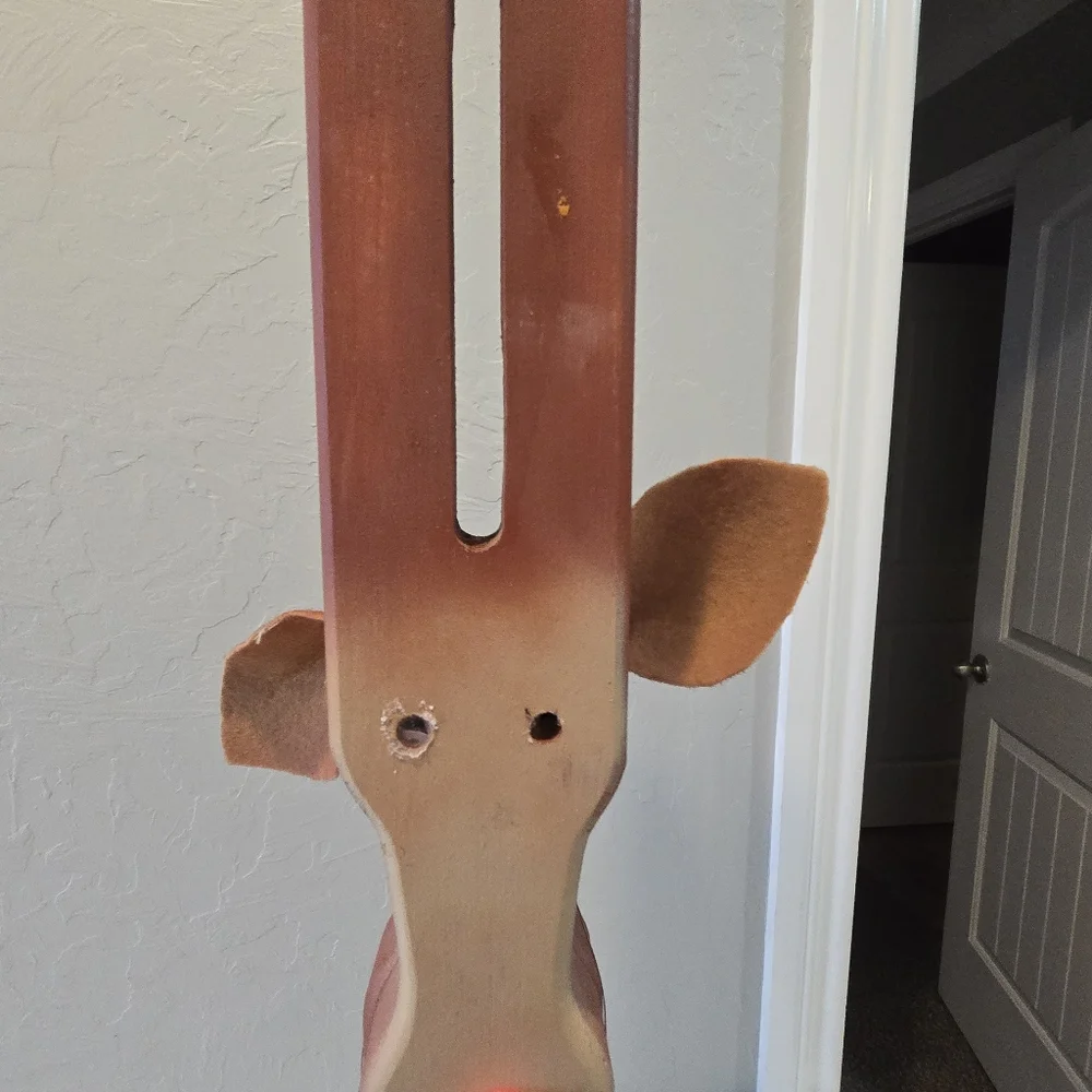 Wooden Reindeer 3ft Tall Good condition